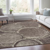 Piper Looms Mayfield Nature AMF952 Chocolate Machine Washable Area Rug Lifestyle Image Feature