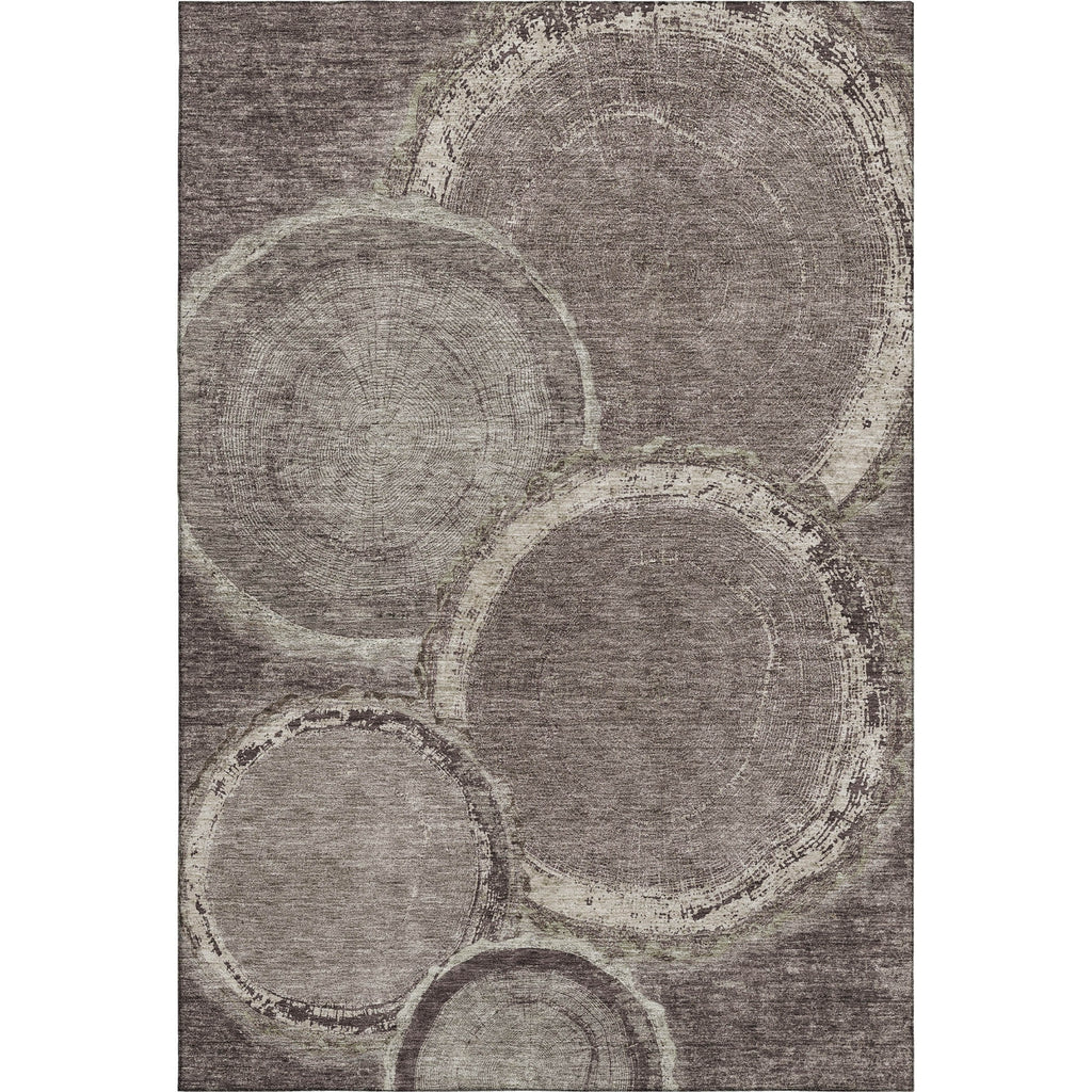 Piper Looms Mayfield Nature AMF952 Chocolate Machine Washable Area Rug main image