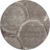 Piper Looms Mayfield Nature AMF952 Chocolate Machine Washable Area Rug Round Main Image