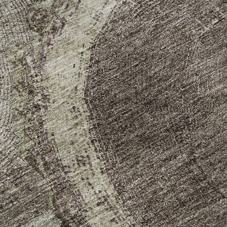 Piper Looms Mayfield Nature AMF952 Chocolate Machine Washable Area Rug Swatch Image