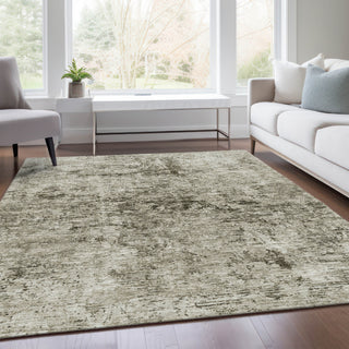 Piper Looms Mayfield Abstract AMF953 Beige Machine Washable Area Rug Lifestyle Image Feature