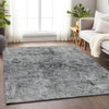 Piper Looms Mayfield Abstract AMF953 Gray Machine Washable Area Rug Lifestyle Image Feature
