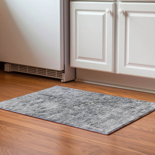 Piper Looms Mayfield Abstract AMF953 Gray Machine Washable Area Rug Scatter Lifestyle Image Feature