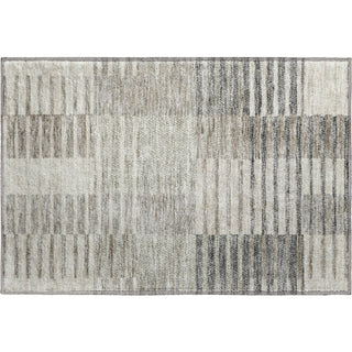 Piper Looms Mayfield Stripes AMF954 Beige Machine Washable Area Rug Scatter Main Image