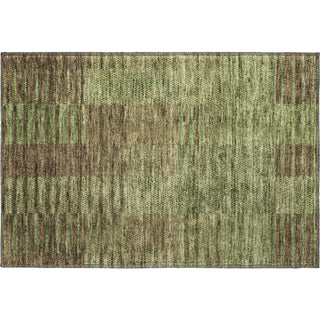Piper Looms Mayfield Stripes AMF954 Mocha Machine Washable Area Rug Scatter Main Image