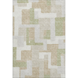Piper Looms Mayfield Geometric AMF955 Beige Machine Washable Area Rug main image