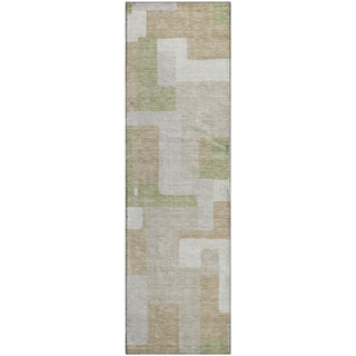 Piper Looms Mayfield Geometric AMF955 Beige Machine Washable Area Rug Runner Main Image