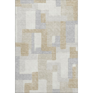 Piper Looms Mayfield Geometric AMF955 Ivory Machine Washable Area Rug main image