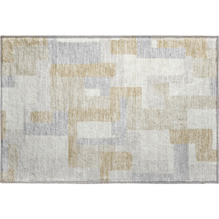 Piper Looms Mayfield Geometric AMF955 Ivory Machine Washable Area Rug Scatter Main Image