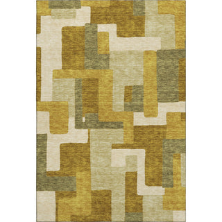 Piper Looms Mayfield Geometric AMF955 Wheat Machine Washable Area Rug main image