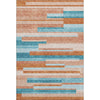 Piper Looms Mayfield Stripes AMF956 Orange Machine Washable Area Rug main image