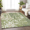 Piper Looms Mayfield Abstract AMF957 Aloe Machine Washable Area Rug Lifestyle Image Feature