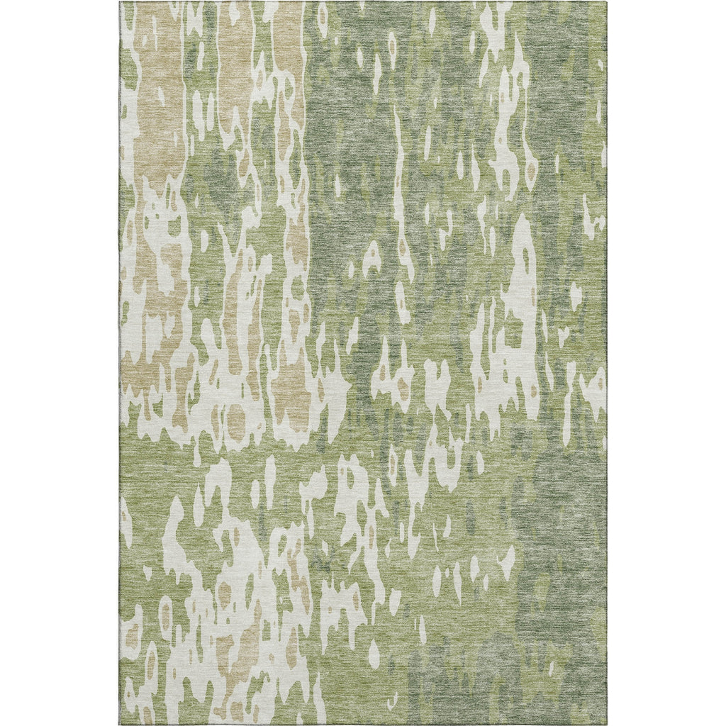 Piper Looms Mayfield Abstract AMF957 Aloe Machine Washable Area Rug main image