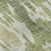 Piper Looms Mayfield Abstract AMF957 Aloe Machine Washable Area Rug Swatch Image