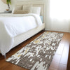 Piper Looms Mayfield Abstract AMF957 Brown Machine Washable Area Rug Runner Lifestyle Image Feature