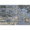 Piper Looms Mayfield Abstract AMF957 Denim Machine Washable Area Rug Scatter Main Image