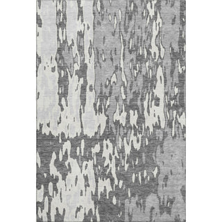 Piper Looms Mayfield Abstract AMF957 Gray Machine Washable Area Rug main image