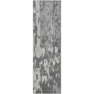 Piper Looms Mayfield Abstract AMF957 Gray Machine Washable Area Rug Runner Main Image