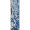 Piper Looms Mayfield Abstract AMF957 Navy Machine Washable Area Rug Runner Main Image