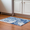 Piper Looms Mayfield Abstract AMF957 Navy Machine Washable Area Rug Scatter Lifestyle Image Feature
