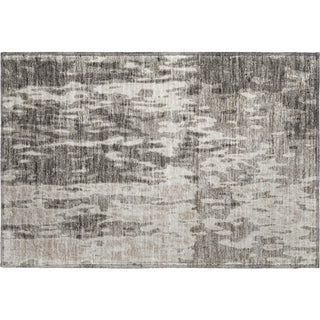 Piper Looms Mayfield Abstract AMF957 Taupe Machine Washable Area Rug Scatter Main Image