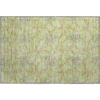 Piper Looms Mayfield Geometric AMF958 Aloe Machine Washable Area Rug Scatter Main Image