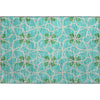 Piper Looms Mayfield Geometric AMF958 Aqua Machine Washable Area Rug Scatter Main Image