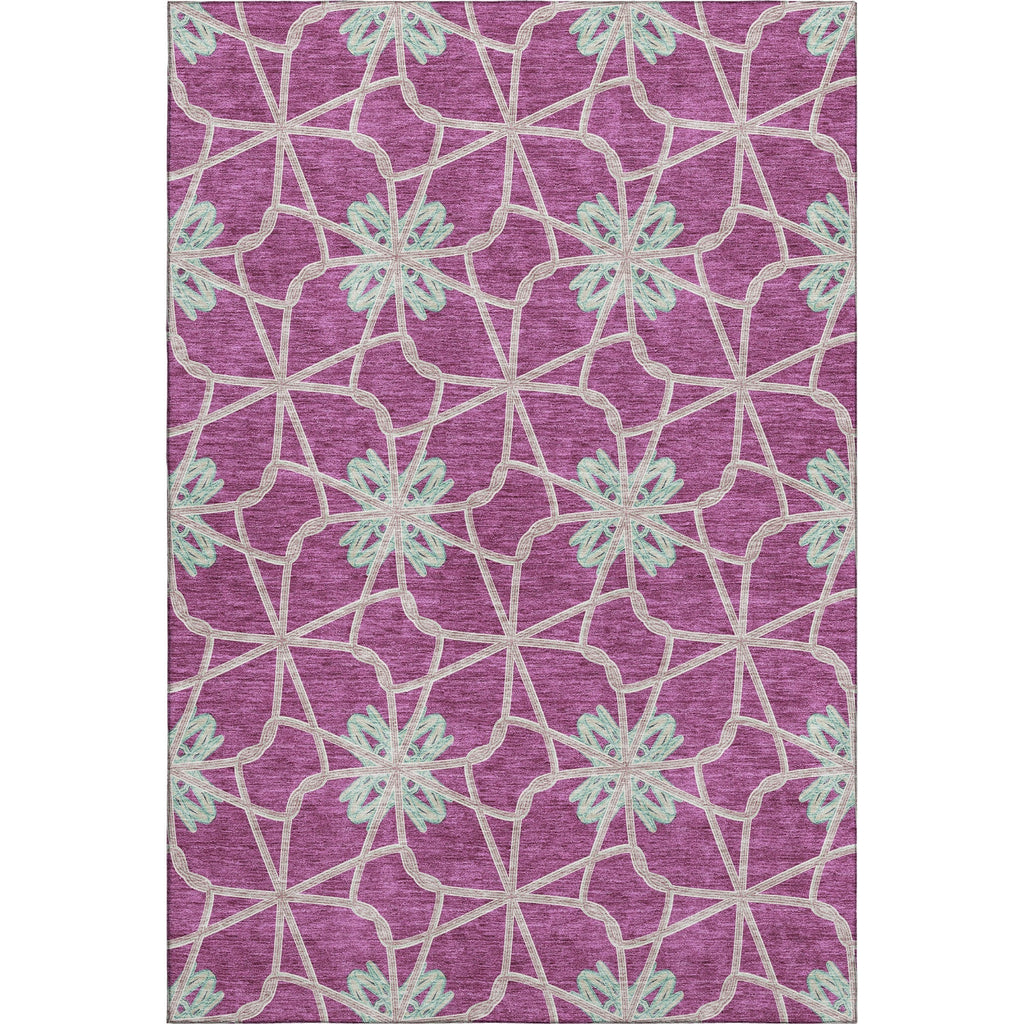 Piper Looms Mayfield Geometric AMF958 Blush Machine Washable Area Rug main image