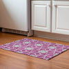 Piper Looms Mayfield Geometric AMF958 Blush Machine Washable Area Rug Scatter Lifestyle Image Feature