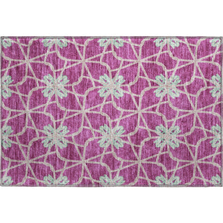 Piper Looms Mayfield Geometric AMF958 Blush Machine Washable Area Rug Scatter Main Image