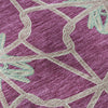 Piper Looms Mayfield Geometric AMF958 Blush Machine Washable Area Rug Swatch Image