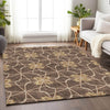 Piper Looms Mayfield Geometric AMF958 Brown Machine Washable Area Rug Lifestyle Image Feature