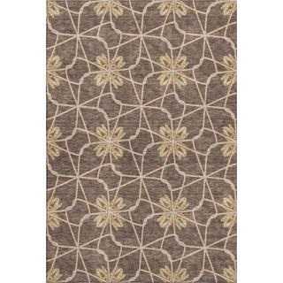 Piper Looms Mayfield Geometric AMF958 Brown Machine Washable Area Rug main image