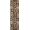 Piper Looms Mayfield Geometric AMF958 Brown Machine Washable Area Rug Runner Main Image