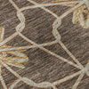 Piper Looms Mayfield Geometric AMF958 Brown Machine Washable Area Rug Swatch Image