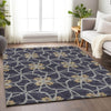 Piper Looms Mayfield Geometric AMF958 Charcoal Machine Washable Area Rug Lifestyle Image Feature