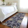 Piper Looms Mayfield Geometric AMF958 Charcoal Machine Washable Area Rug Runner Lifestyle Image Feature