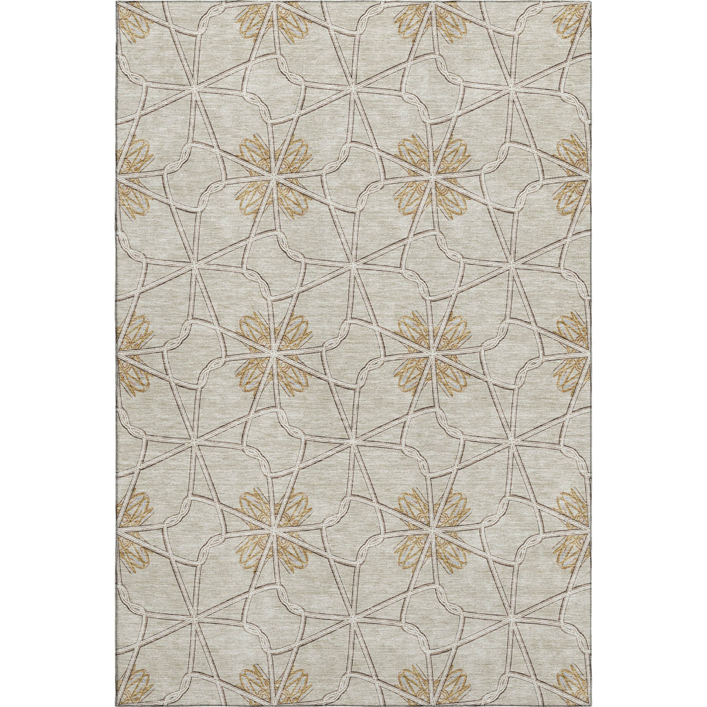 Piper Looms Mayfield Geometric AMF958 Ivory Machine Washable Area Rug ...