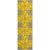 Piper Looms Mayfield Geometric AMF958 Yellow Machine Washable Area Rug Runner Main Image