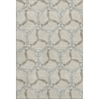 Piper Looms Mayfield Geometric AMF959 Beige Machine Washable Area Rug main image