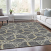 Piper Looms Mayfield Geometric AMF959 Charcoal Machine Washable Area Rug Lifestyle Image Feature