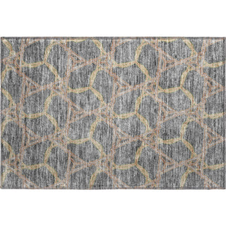 Piper Looms Mayfield Geometric AMF959 Gray Machine Washable Area Rug Scatter Main Image