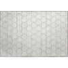 Piper Looms Mayfield Geometric AMF960 Ivory Machine Washable Area Rug Scatter Main Image