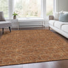 Piper Looms Mayfield Geometric AMF960 Paprika Machine Washable Area Rug Lifestyle Image Feature