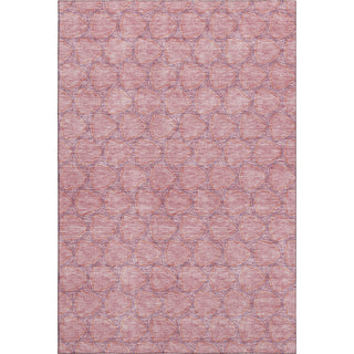 Piper Looms Mayfield Geometric AMF960 Pink Machine Washable Area Rug main image