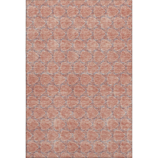 Piper Looms Mayfield Geometric AMF960 Salmon Machine Washable Area Rug main image