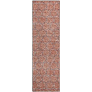 Piper Looms Mayfield Geometric AMF960 Salmon Machine Washable Area Rug Runner Main Image