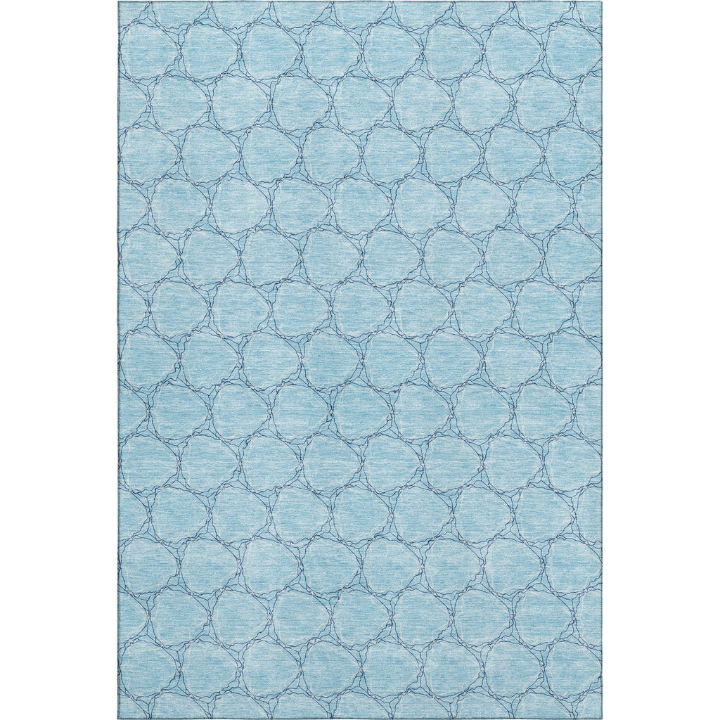 Piper Looms Mayfield Geometric AMF960 Sky Machine Washable Area Rug main image