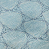 Piper Looms Mayfield Geometric AMF960 Sky Machine Washable Area Rug Swatch Image