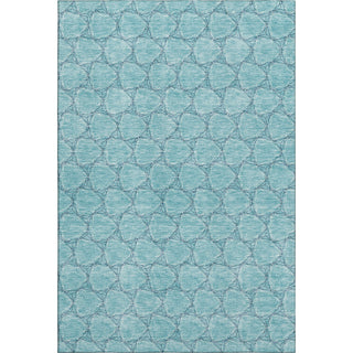 Piper Looms Mayfield Geometric AMF960 Teal Machine Washable Area Rug main image
